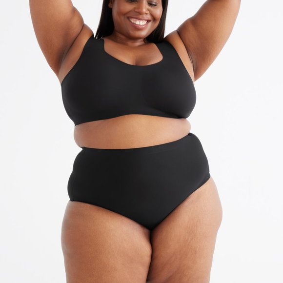 Knix Leakproof Panties - Black and Brown - Picture 5 of 12